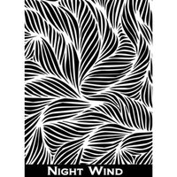 1 x Night Wind - Silk Screens by Helen Breil