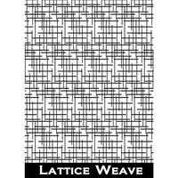 1 x Lattice Weave - Silk Screens by Helen Breil