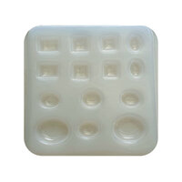 Silicone Mold - Assorted Shapes and sizes Jewels 14 on 1
