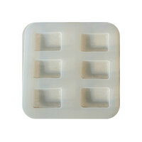 Silicone Mold - Rectangles 6 identical size on 1
