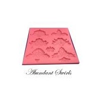 1 x Abundant Swirls Silicone Mold
