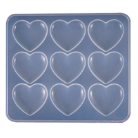 1 x Silicone Molds - Make 9 Hearts