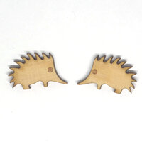 Simple Echidna - 18mm Native Animals in Native Timbers