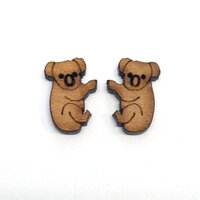 Simple Koala - 13mm Native Animals in Native Timbers