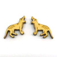 Tasmanian Tiger - 21mm Native Animals in Native Timbers