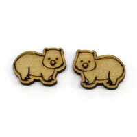 Darling Wombats - 16mm Native Animals in Native Timbers