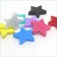 10 x 12mm Star Laser Cut Acrylics