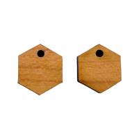 Hexaagon Drop Dots -12mm Hex
