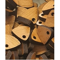 12mm Tri Drops for Earring Toppers Laser Cut Cherry