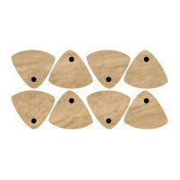 12mm Tri Drops for Earring Toppers Laser Cut Eucalyptus