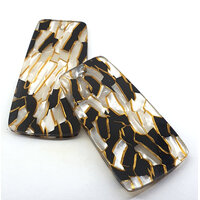 2 x 25mm x 50mm Verona in Formation Patterns,  Specialty Acrylic