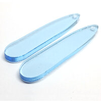 10 x Long Pendant Paddles Wood Veneer Laser Cut For Earrings etc Made in AUSTRALIA