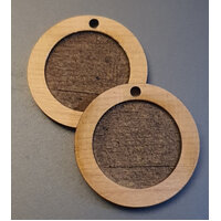 Round Bezel Wooden - Lots of Sizes - Australian Made