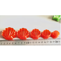 Clam Shells - Polymer Clay  Cutters Tools