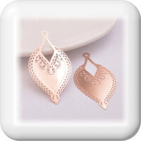 Fiigree Earring Pendants - Large 41mm +