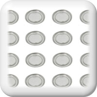 Self Cover Buttons - FLAT Back for Gluing